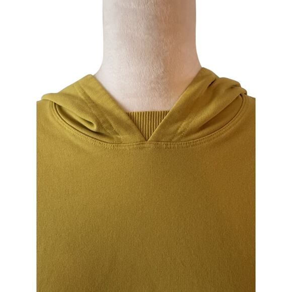 LULULEMON ALL YOURS CROPPED HOODIE, Yellow Size 8 - Picture 2 of 6